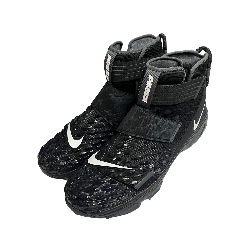 Nike Force Savage Elite 2 Black White Football Cleats CK2824-001 Mens Size 21